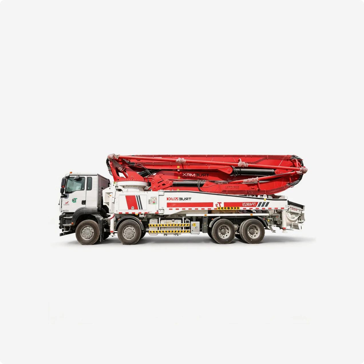 TP38RZ5 Truck-Mounted Concrete Boom Pump — 38 m