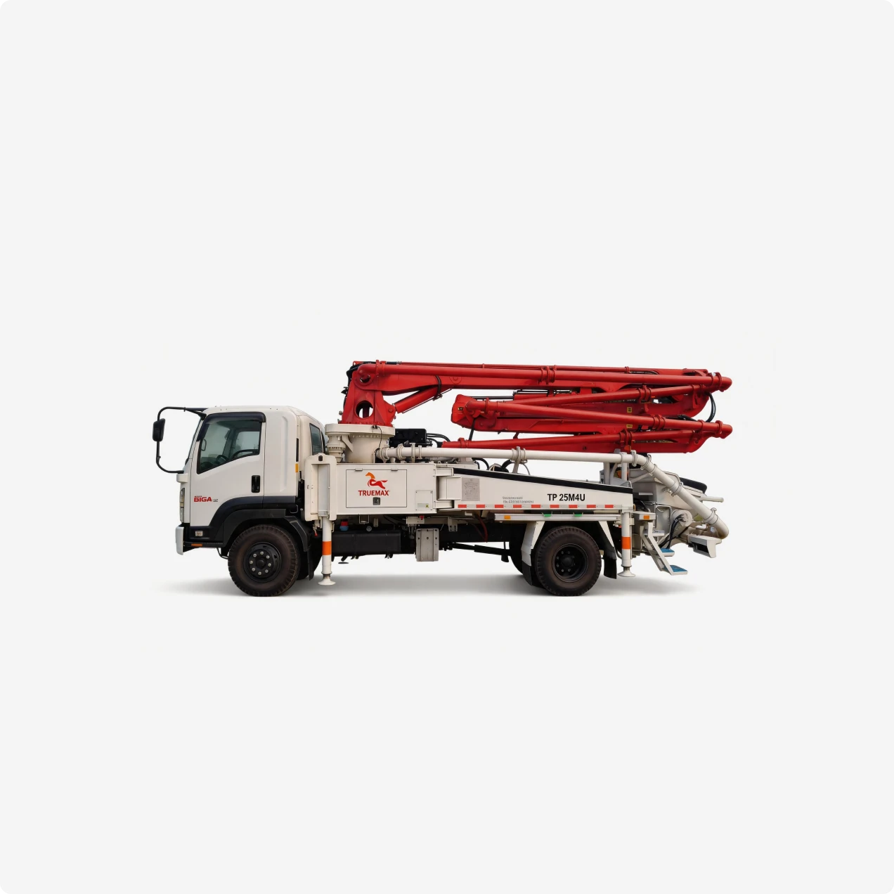 TP25M4 Truck-Mounted Concrete Boom Pump — 24.2 m
