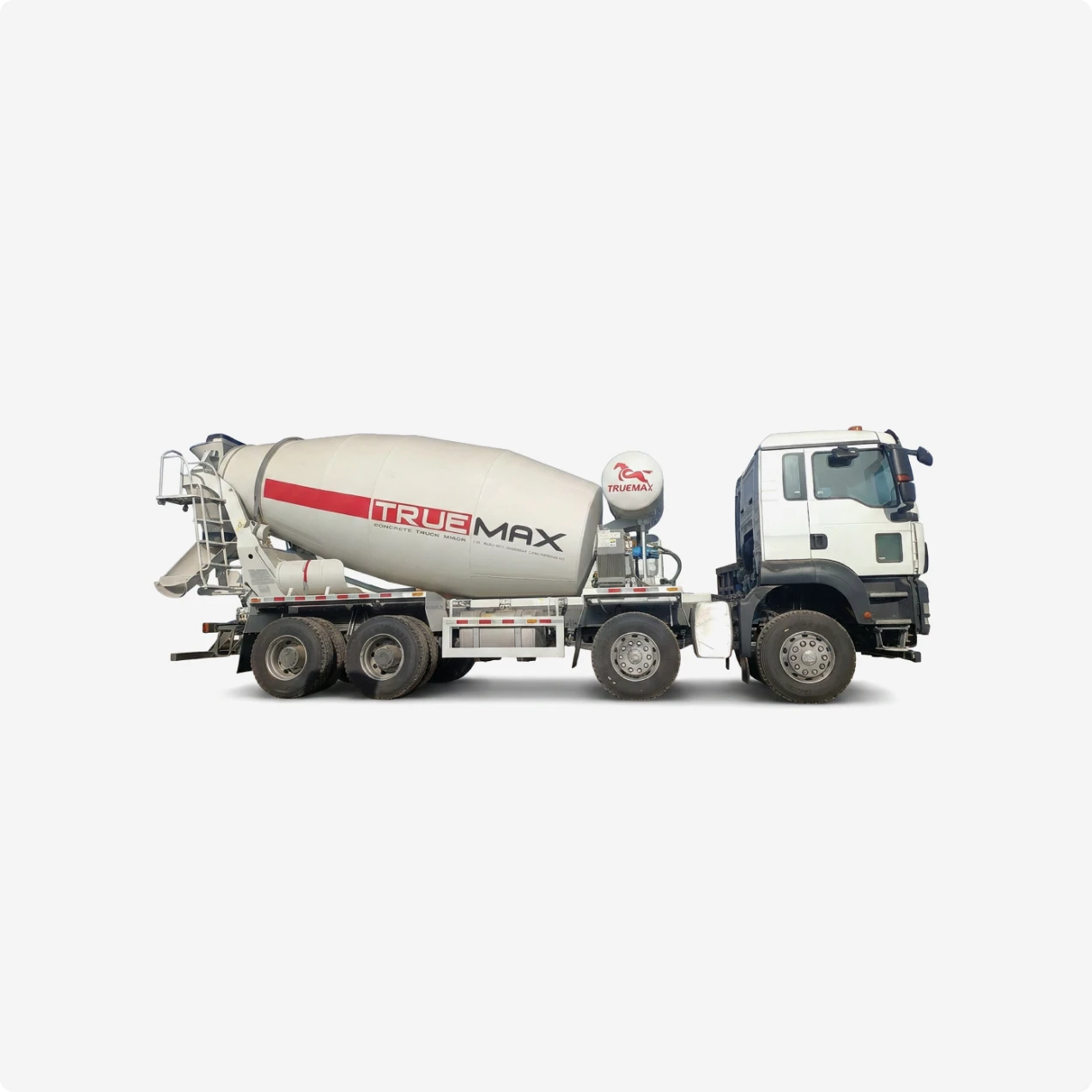 CTM3–CTM14 Concrete Mixer Drum (Upper Part) — TRUEMAX Drum Range