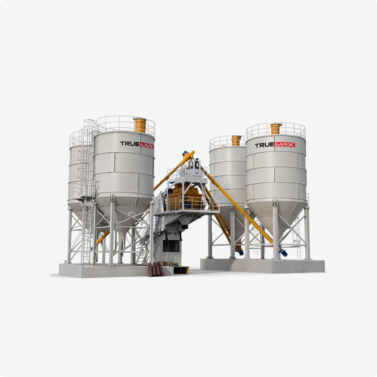 CBP100M (HZSY100) Mobile Concrete Batching Plant — 100 m³/h, Largest Mobile