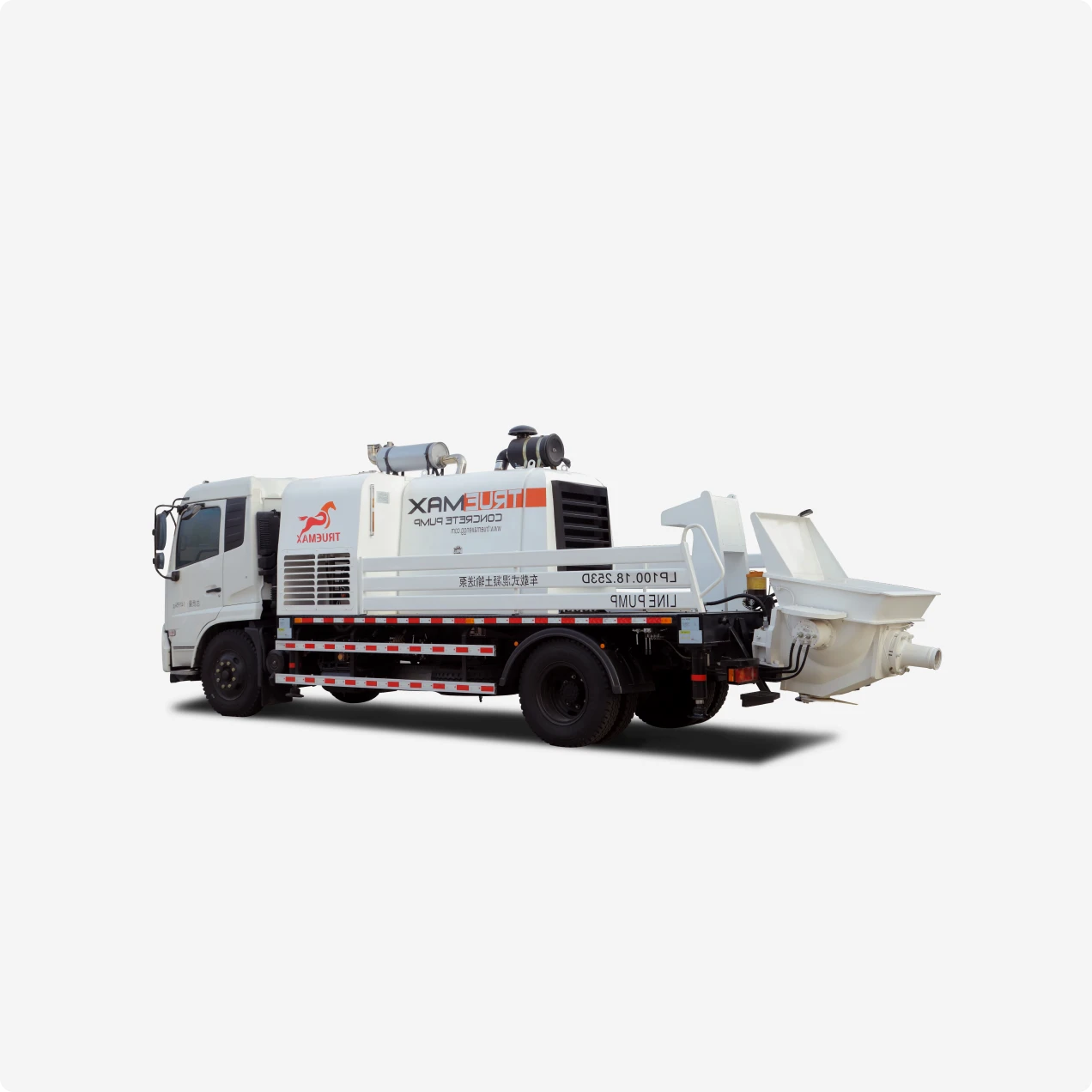LP100.18.253D Truck-Mounted Concrete Line Pump — High-Volume Φ230 Pump