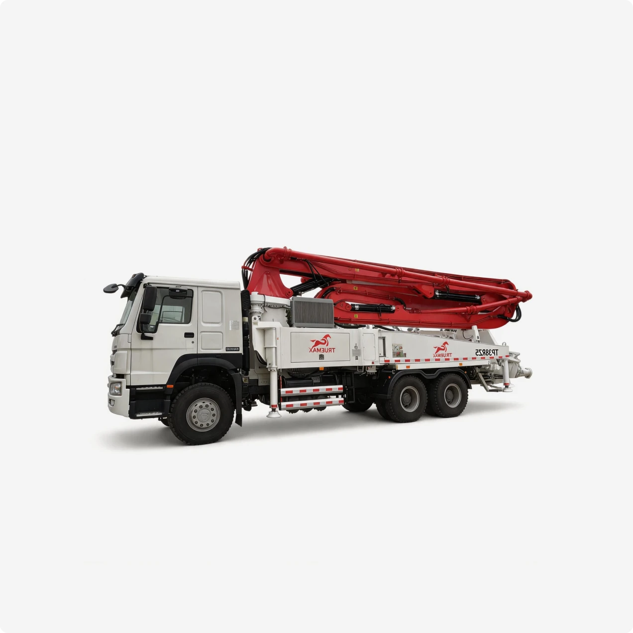 TP49RZ6 Truck-Mounted Concrete Boom Pump — 49 m