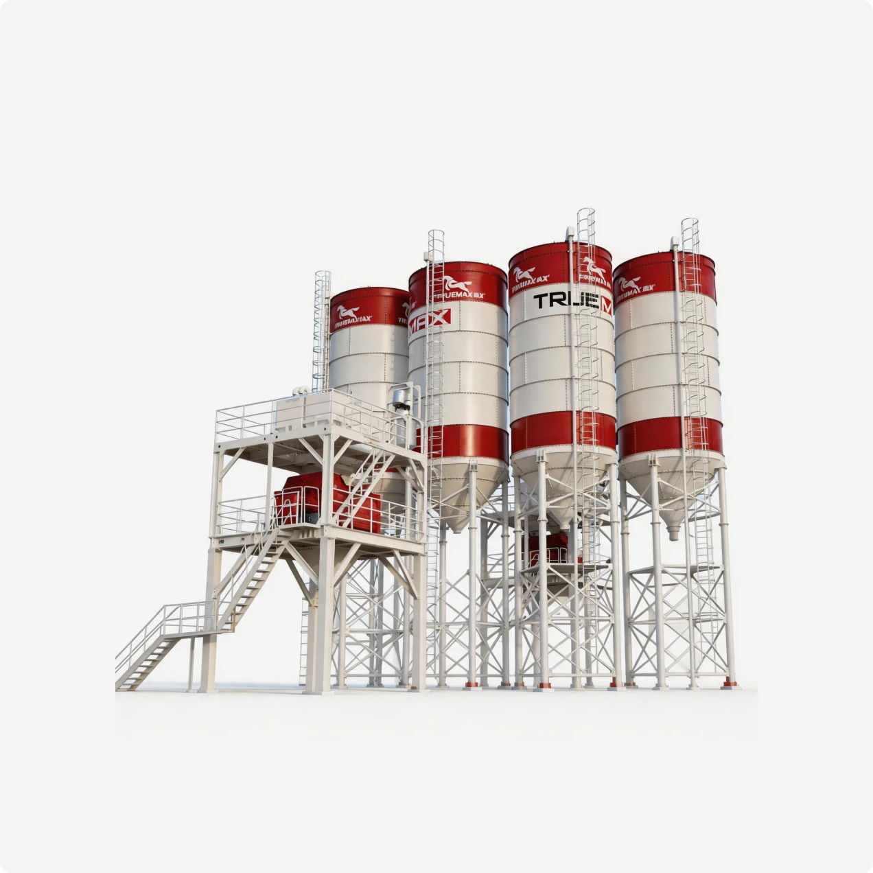 CBP240S (HZS240) Stationary Concrete Batching Plant — 240 m³/h (Largest Stationary)